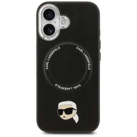 Karl Lagerfeld Karl Pin MagSafe - Hülle für iPhone 17 (schwarz)