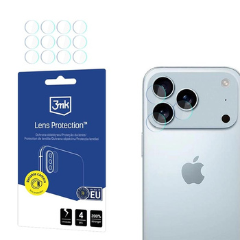 SZKŁO HYBRYDOWE 6H 3MK NA APARAT DO IPHONE 17 PRO MAX OCHRONNE NA OBIEKTYW