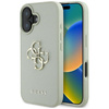Guess Grained Big 4G Logo Small Classic Logo - Case for iPhone 16 (green)