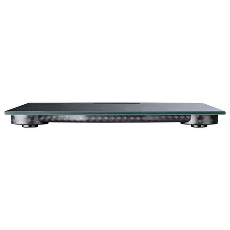 Grundig - Elektronikus fürdőszoba mérleg, üveg, 180 kg-ig (ezüst)