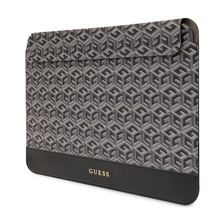 Guess GCube Stripes Computertasche - 16" Notebooktasche (Schwarz)