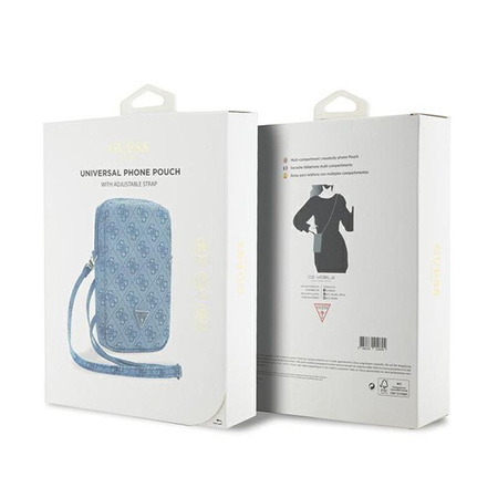 Guess Zip 4G Triangle - Handytasche (blau)