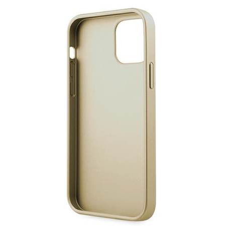 Guess 4G Collection - Etui iPhone 12 / iPhone 12 Pro (brązowy)