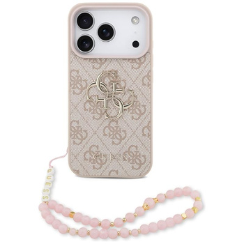 Guess 4G Strap 4G Classic Logo - Case iPhone 17 Pro (Pink)