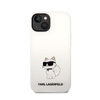 Karl Lagerfeld Silicone NFT Choupette - pouzdro pro iPhone 14 Plus (bílé)