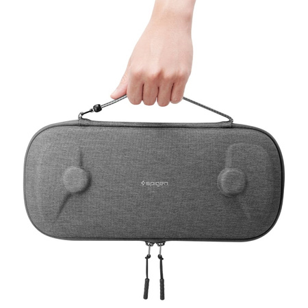 Spigen Klasden Pouch - Tasche für Sony PlayStation Portal (Anthrazitgrau)