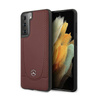 Mercedes Leather Urban Line - Etui Samsung Galaxy S21 (rouge)