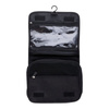 Dunlop – Travel Toiletry Bag with Hanging Hook 25x20x10 cm (Black)