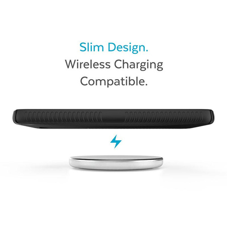 Speck Presidio2 Grip - Étui antidérapant pour Samsung Galaxy S23 (Noir/Noir/Blanc)