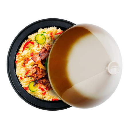 Alpina - Tajine stew pot with ceramic conical lid 30x25 cm 2.5 L