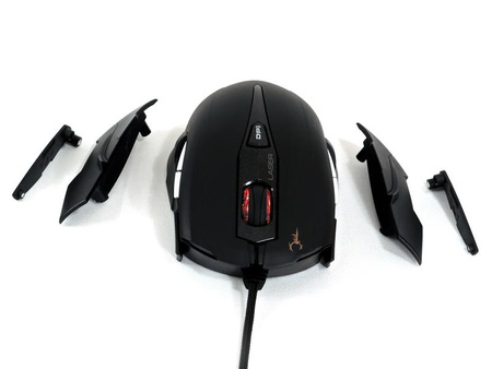 Gamdias Hades Laser - Souris gamer avec panneaux interchangeables (8200 DPI)