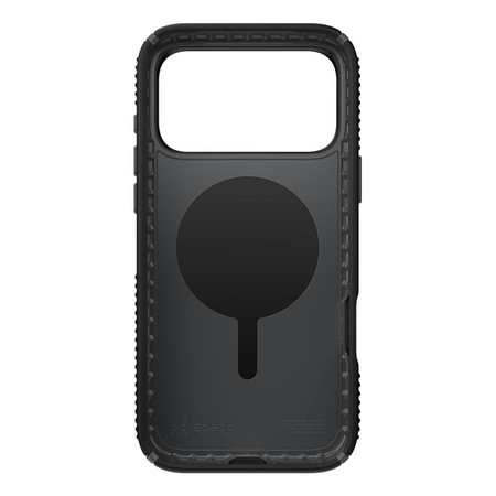 Speck Presidio2 Grip MagSafe - iPhone 17 Pro Max Case (Black / Slate Grey / White)