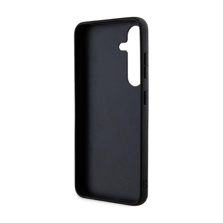 Guess 4G Triangle Metal Logo - Samsung Galaxy S24 Case (black)