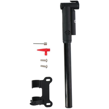 MINI BIKE PUMP HANDLE WITH MANOMETER, Presta, Handy mit Nadel, Dunlop