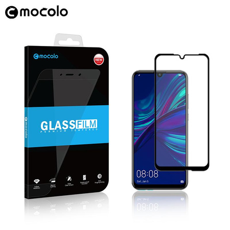 Mocolo 3D 9H Full Glue - Full screen protection glass for Huawei P smart 2019 / Honor 10 Lite (Black)