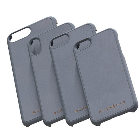 Nordic Elements Original Gefion - Dřevěné pouzdro pro iPhone Xs / X (Mid Grey)