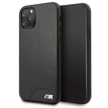 BMW Smooth PU Leather - Coque pour iPhone 11 Pro (noir)