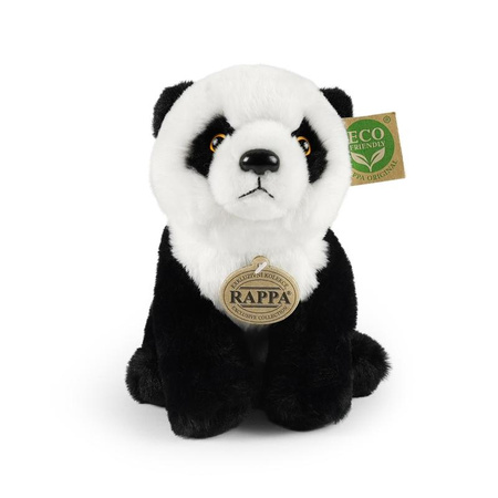 Rappa - Plüsch realistische Figur Panda sitzend 23 cm Eco-Friendly Soft Collection