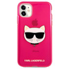 Karl Lagerfeld Choupette Head - iPhone 11 tok (rózsaszín)