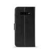 PURO Booklet Wallet Case - Samsung Galaxy S10+ case with card pockets + stand up (black)