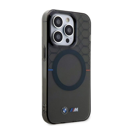 BMW Pattern MagSafe - Étui pour iPhone 14 Pro Max (Gris)