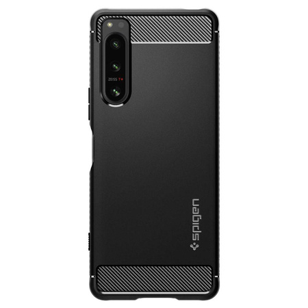 Spigen Rugged Armor - tok Sony Xperia 5 IV készülékhez (fekete)