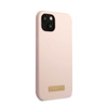 Guess Silikon-Logo-Platte MagSafe - iPhone 13 Mini Hülle (rosa)