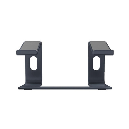 Crong AluBench - Ergonomic aluminum laptop stand (graphite)