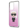 Karl Lagerfeld Ikonik - pouzdro pro Samsung Galaxy S20 Ultra (růžové)