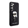 Karl Lagerfeld NFT Saffiano Monogramm Ikonik - Samsung Galaxy S23+ Tasche (schwarz)