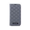 Karl Lagerfeld Booktype Saffiano Monogram - iPhone 14 Case (Silver)