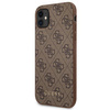 Guess 4G Metal Gold Logo – Etui iPhone 11 (brązowy)