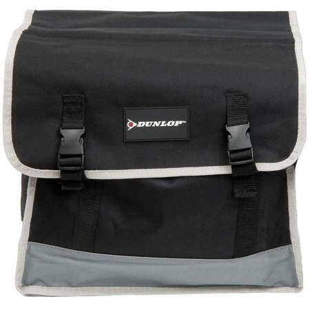 Dunlop - Doppelte Fahrradtasche / Packtasche für Gepäckträger