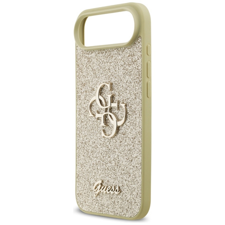 ETUI DO IPHONE AIR GUESS ORYGINALNE ZŁOTE BROKATOWE ELEGANCKIE MODNE CASE