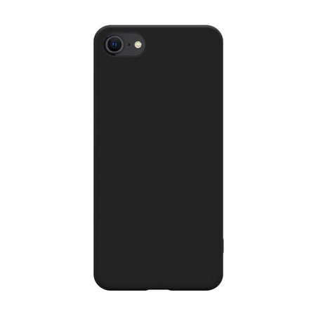 Crong Color Cover - Coque iPhone SE (2022/2020) / 8 / 7 (noir)