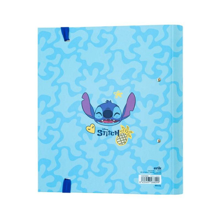 Disney Stitch - A4 binder from the Tropical collection (2 rings, elastic band)
