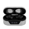 Guess True Wireless Earphones BT5.0 5H - Słuchawki TWS + etui ładujące (srebrny)