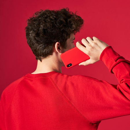 PURO ICON Cover - Case iPhone Xs / X (red)