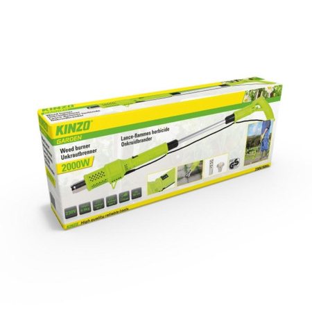Kinzo - Le brûleur de mauvaises herbes, pratique et écologique en un seul appareil