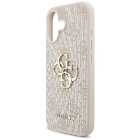 ETUI DO IPHONE 17 GUESS RÓŻOWE ELEGANCKIE MODNE CASE PLECKI