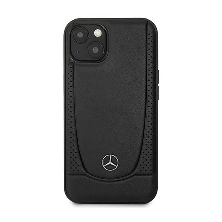 Mercedes Leather Urban Line - iPhone 14 Case (black)