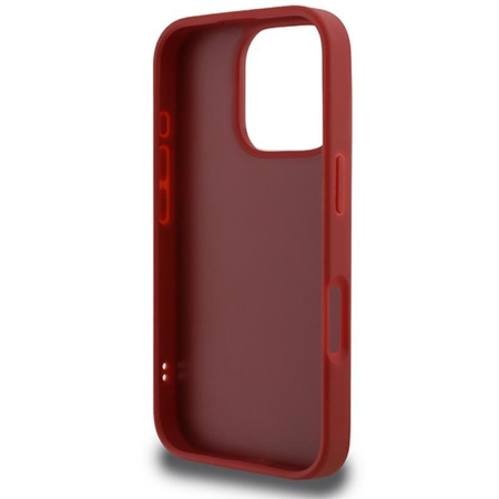 Karl Lagerfeld Quilted Signature - iPhone 16 Pro Case (red)