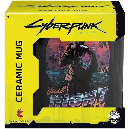 Cyberpunk 2077 - 325 ml-es Night City Sunset bögre