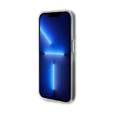 Guess IML Faceted Mirror Disco Iridescent - iPhone 15 Pro tok (rózsaszín)
