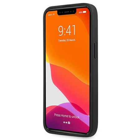 BMW Leather Curve Perforate HC - iPhone 13 Pro Case (noir)