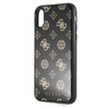 Guess Double Layer Glitter Case Peony G - iPhone Xs / X Case (Black)