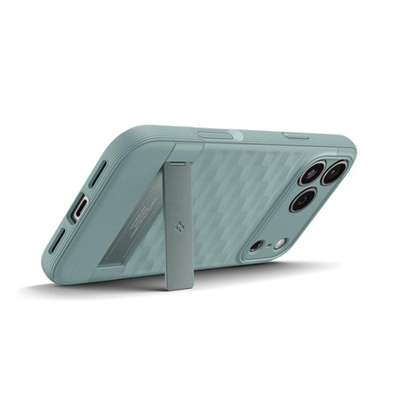 ETUI DO IPHONE 17 PRO do MAGSAFE SPIGEN PARALLAX ORYGINALNE ZIELONE CASE