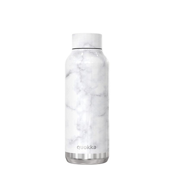 Quokka Solid - Rozsdamentes acél termikus palack 510 ml (Márvány)