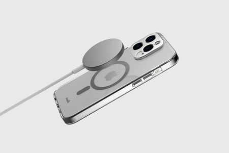 Moshi iGlaze MagSafe - Gehäuse für iPhone 14 Max (Silber)