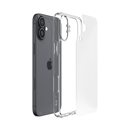 Spigen Ultra Hybrid - Coque pour iPhone 16 (Frost Clear)